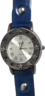 

Zoya ZFR-BL-03 Gun Metal Dial Watch - For Women