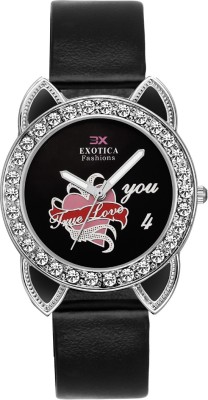 Exotica Fashion EFLM-07-Black Analog Watch  - For Men & Women   Watches  (Exotica Fashion)