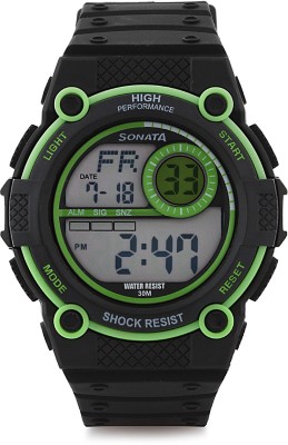 Sonata NH77004PP01J Digital Watch  - For Men   Watches  (Sonata)