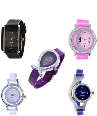 Keepkart Glory Multicolour Stylish Combo 0122 Watch  - For Girls   Watches  (Keepkart)