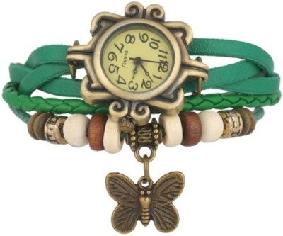 Edge Vintage Bracelet With Butterfly Charm Analog Watch  - For Women   Watches  (Edge Vintage)