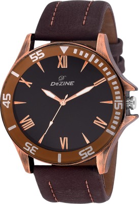 Dezine ROMAN FIGURE-GR444-BLACK Watch  - For Men   Watches  (Dezine)