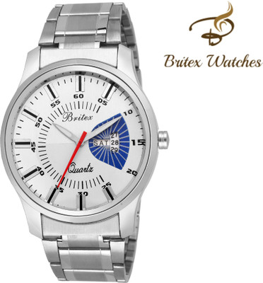 

Britex BT6086 Bel~Homme Day and Date Display Watch - For Men