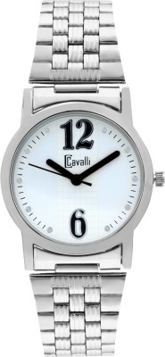 Cavalli CW100 Designer White Dial Stainless Steel Analog Watch  - For Women   Watches  (Cavalli)