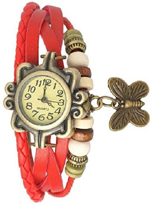 

Romero Vintage Fancy Orange butterfly Watch - For Women