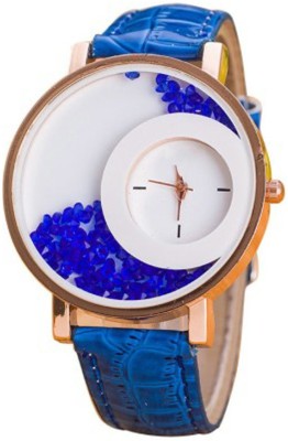 AR Sales Blue Dancing Diamond Analog Watch  - For Women   Watches  (AR Sales)