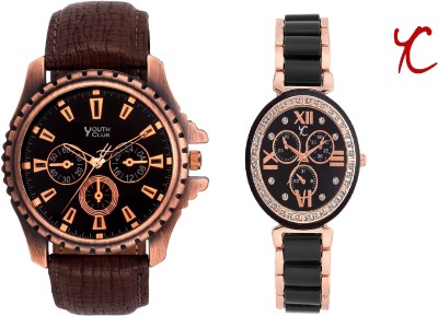 Youth Club Ultimate Chrono Pattern Analog Watch  - For Men & Women   Watches  (Youth Club)