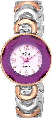 Swisstyle SS-LR221-WHTPRP-CH Watch  - For Women   Watches  (Swisstyle)