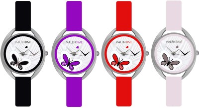 Valentime New Designer Branded Different Color Diwali Offer Combo9 Valentine Love1to5 Analog Watch  - For Women   Watches  (Valentime)