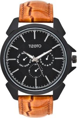 Tizoto Tzom657 Tizoto round dial analog watch Analog Watch  - For Men   Watches  (Tizoto)