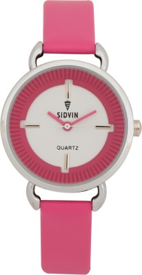Sidvin AT3607PK Analog Watch  - For Women   Watches  (Sidvin)