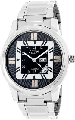 

Aavior Fashion Black AA.206 Day and Date Watch - For Men