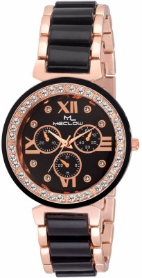Meclow ML-LR-427-BLK Analog Watch  - For Women   Watches  (Meclow)