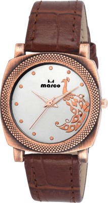 Marco ANTIQUE MR-LR 245 WHT-BRW Analog Watch  - For Women   Watches  (Marco)