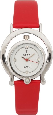 Sidvin AT3555RD Analog Watch  - For Women   Watches  (Sidvin)