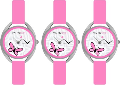 Valentime Branded New Latest Designer Deal Colorfull Stylish Girl Ladies34 47 Feb LOVE Couple Analog Watch  - For Girls   Watches  (Valentime)
