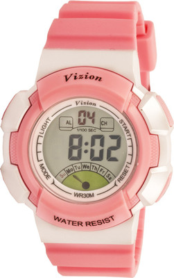 

Vizion 8540061-3PINK Sports Series Watch - For Boys & Girls