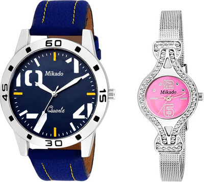 

Mikado BLUE N PINK S 1 Watch - For Men & Women