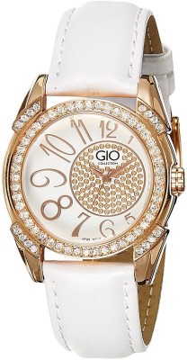 Gio Collection G0041-04 Wh Analog Watch  - For Women   Watches  (Gio Collection)