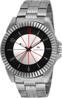 Swisstone ALPHA116-SLV Analog Watch  - For Men   Watches  (Swisstone)