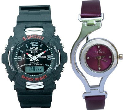 Creator S-SHOWY And Nolion-002 Analog-Digital Watch  - For Couple   Watches  (Creator)