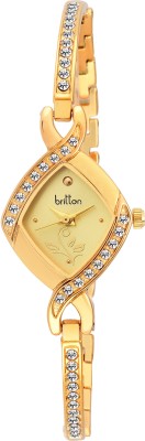 Britton BR-LSQ037-GLD-GLD Analog Watch  - For Women   Watches  (Britton)