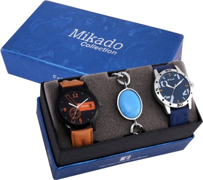 Mikado Daniel men's watch combo set Analog Watch  - For Men   Watches  (Mikado)