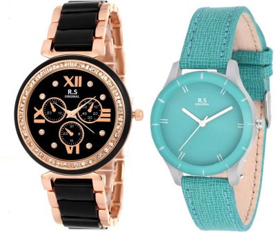 R S Original FESTIVAL GIFT COMBO SET OF 2 RSO-1127 Watch  - For Women   Watches  (R S Original)