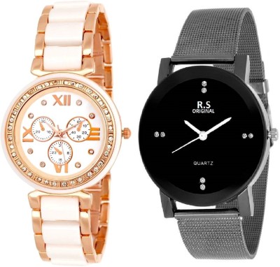 R S Original FESTIVAL GIFT COMBO SET OF 2 RSO-1190 Watch  - For Girls   Watches  (R S Original)