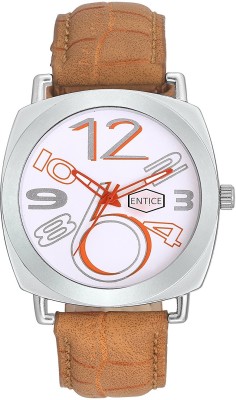 Entice Selections ENT-SQS-BRW-MULTI Analog Watch  - For Men   Watches  (Entice Selections)