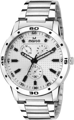 Marco ELITE CLASS MR-GR4001-WHITE-CH Analog Watch  - For Men   Watches  (Marco)