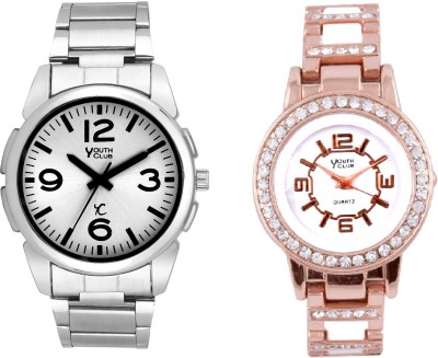 Youth Club Eye Catchy Studded CPL Analog Watch  - For Men & Women   Watches  (Youth Club)