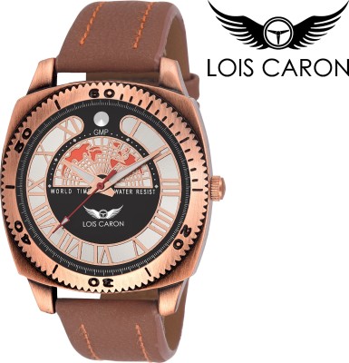 Lois Caron LCS-4147 BLACK ROMAN STYLE Watch  - For Men   Watches  (Lois Caron)