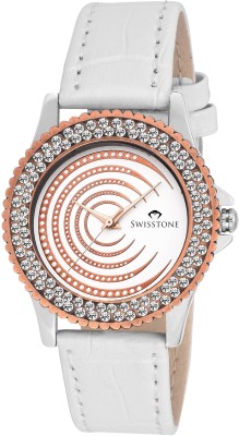Swisstone VG520CP-WHITE Analog Watch  - For Women   Watches  (Swisstone)