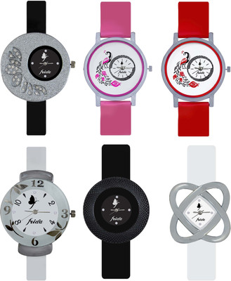 

Frida Colourful Designer Latest Collection Diwali Special84 Flying Butterfly Watch - For Girls