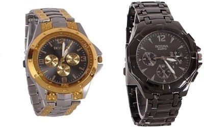 Rosra C Gold-Black-Wrist Watch  - For Men   Watches  (Rosra C)