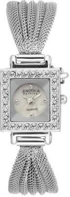 Exotica Fashion New-EFL-06-White Special collection for Women Analog Watch  - For Women   Watches  (Exotica Fashion)