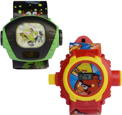 

Vitrend Ben-10 And Angry Birds Projector Watch - For Boys & Girls