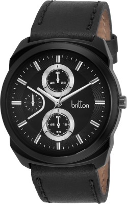 Britton BR-GR169-BLK-BLK Watch  - For Men   Watches  (Britton)