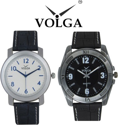 Volga Branded Fancy Look�New Latest Awesome Collection Young Boys Qulity Lather Waterproof Designer belt With Best Offers Super09 Analog Watch  - For Men   Watches  (Volga)