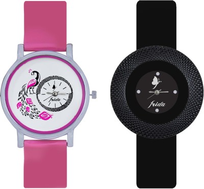 Frida Colourful Designer Latest Collection Diwali Special144 Flying Butterfly Analog Watch  - For Girls   Watches  (Frida)