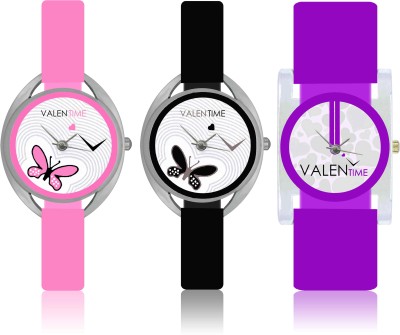 Valentime W07-1-3-7 New Designer Fancy Fashion Collection Girls Analog Watch  - For Women   Watches  (Valentime)