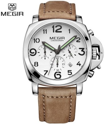Megir Gmarks-3406-white Dial Sports Watch  - For Men   Watches  (Megir)