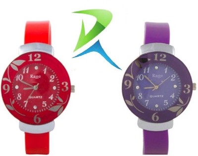 Rage Enterprise rered-purplespcalpanwatch Watch  - For Women   Watches  (Rage Enterprise)
