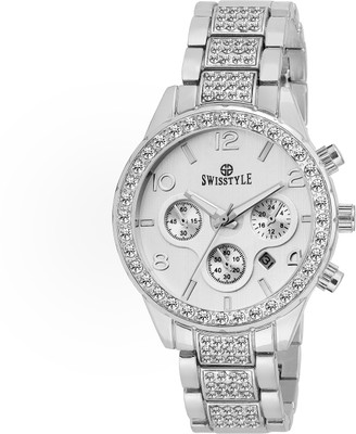 

Swisstyle Silver-SS-LR251-SLV-SLV Watch - For Girls