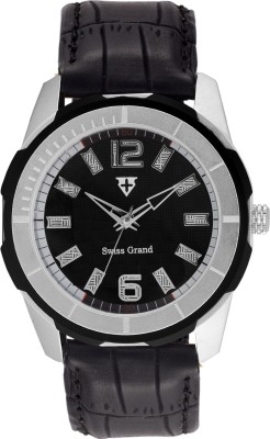 Swiss Grand S-SG-8000_Black Analog Watch  - For Men   Watches  (Swiss Grand)