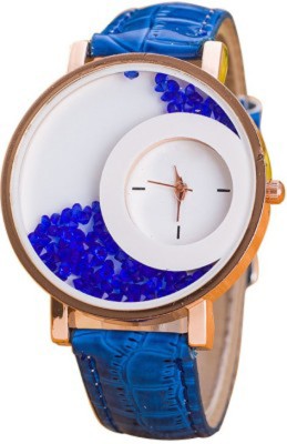 Gopal Retail Blue_Dimond Analog Watch  - For Women   Watches  (Gopal Retail)