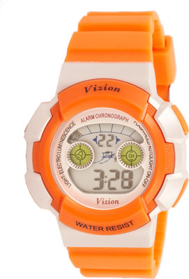 

Vizion 8540B-6ORANGE Cold Light Watch - For Boys