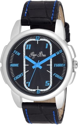 Pappi Boss Blue Stitching Leather Strap Analog Watch  - For Boys   Watches  (Pappi Boss)