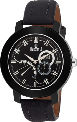 Swisstyle SS-GR905-BLK-BLK Watch  - For Men   Watches  (Swisstyle)